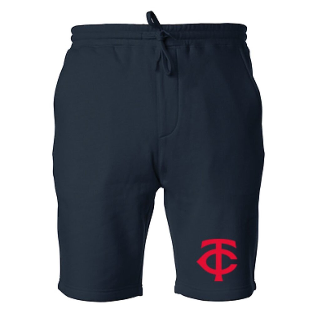 NEW Minnesota Twins Color Pop Fleece Sweat Shorts Pants NAVY